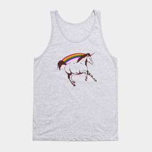 Logan – Laura Unicorn with rainbow Tank Top